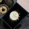 Мужские часы Pagani Design PD-2720 Gold-White-Brown фото 4